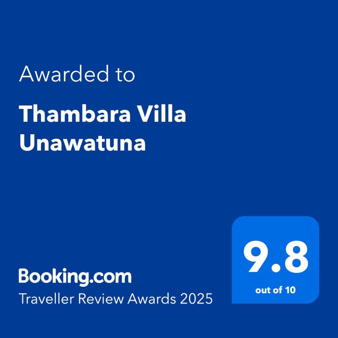 Thambara Villa ウナワトゥナ エクステリア 写真